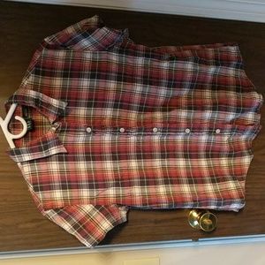 Womens Gap button down short sleeve shirt